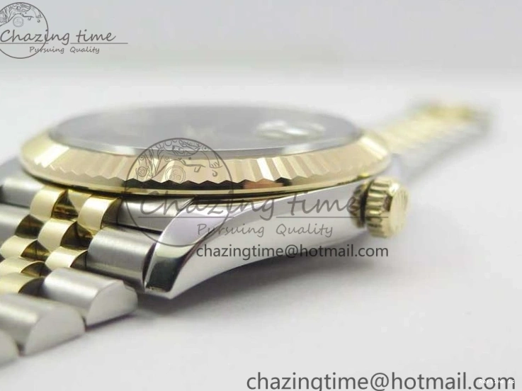 1219 DateJust 41 126333 SS YG Wrapped WWF Best Edition Gray Roman Makers Dial on SS YG Wrapped Jubilee Bracelet A Sporty 3127